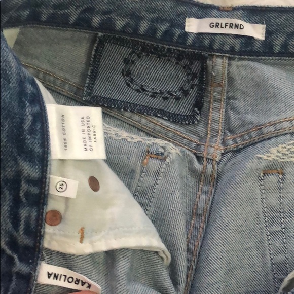 GRLFRND Karolina patch jeans - Picture 4 of 4